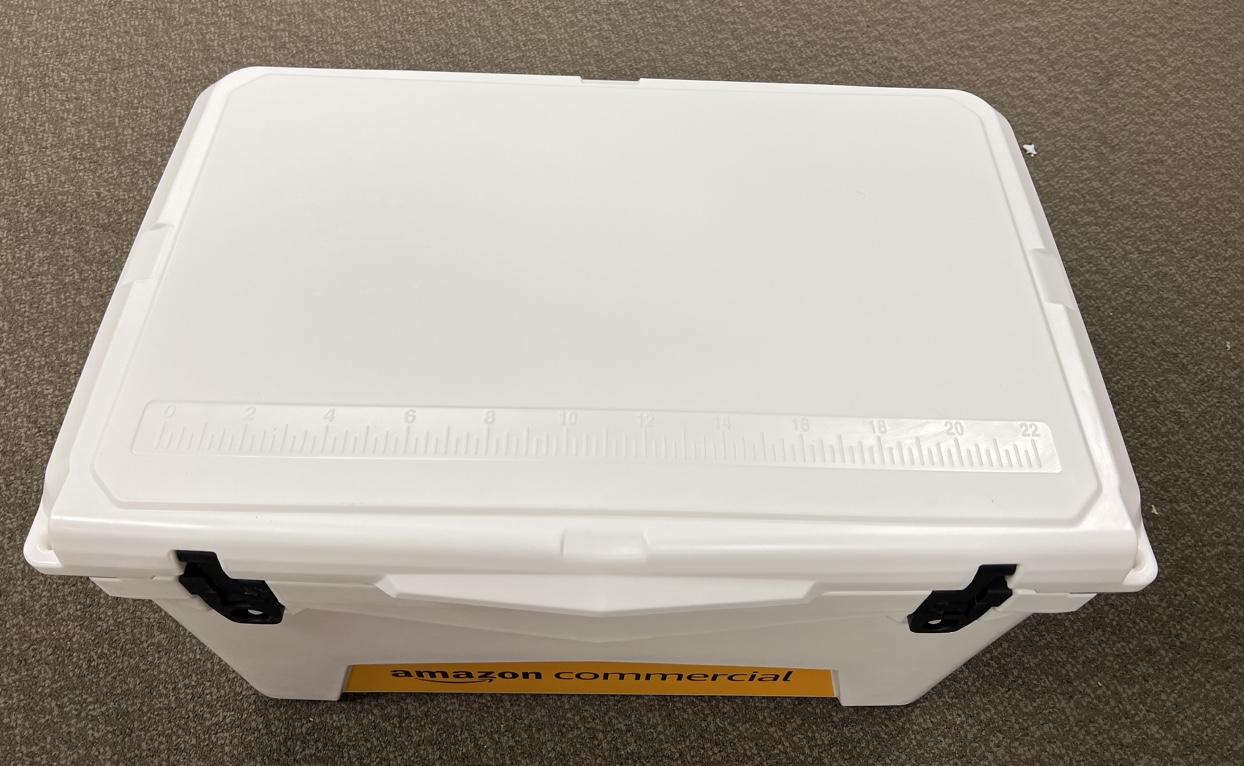 *Brand New*AmazonCommercial Rotomolded Cooler, 60 Quart, White thumbnail