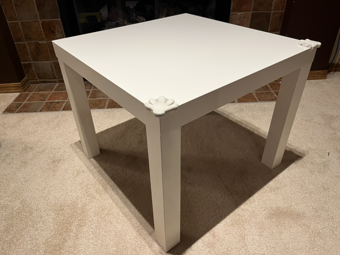 IKEA Lack Side Table - White - 55cm L x 55cm W x 45cm H