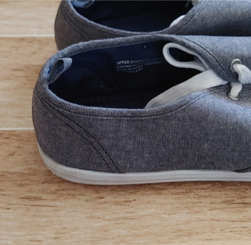 URBAN MAN size 8 canvas blue lace up sneakers - photo 3