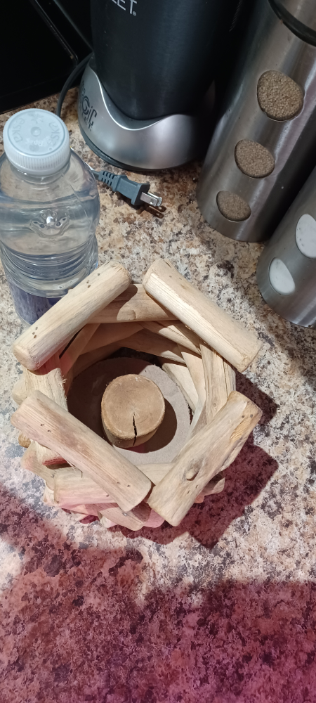 Driftwood Candle Holder image indicator(6)