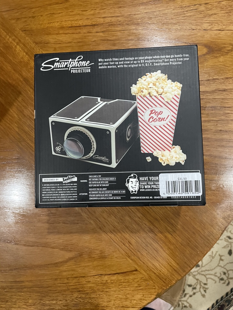 Smartphone projector thumbnail