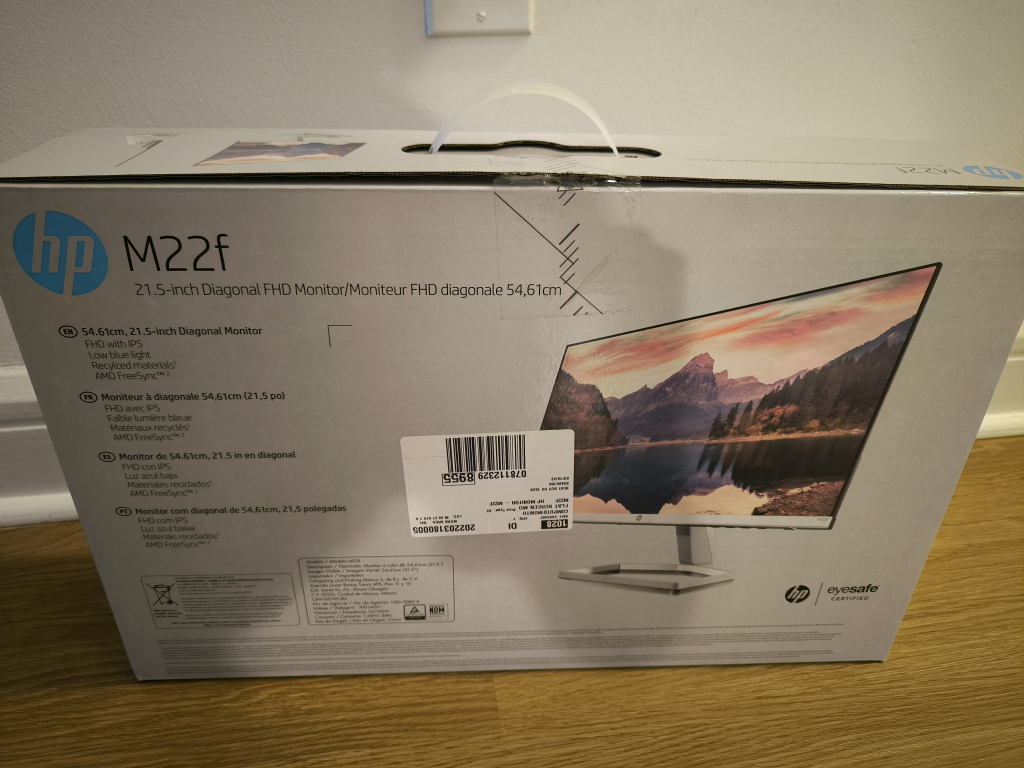 HP Monitor 21.5" - photo 5