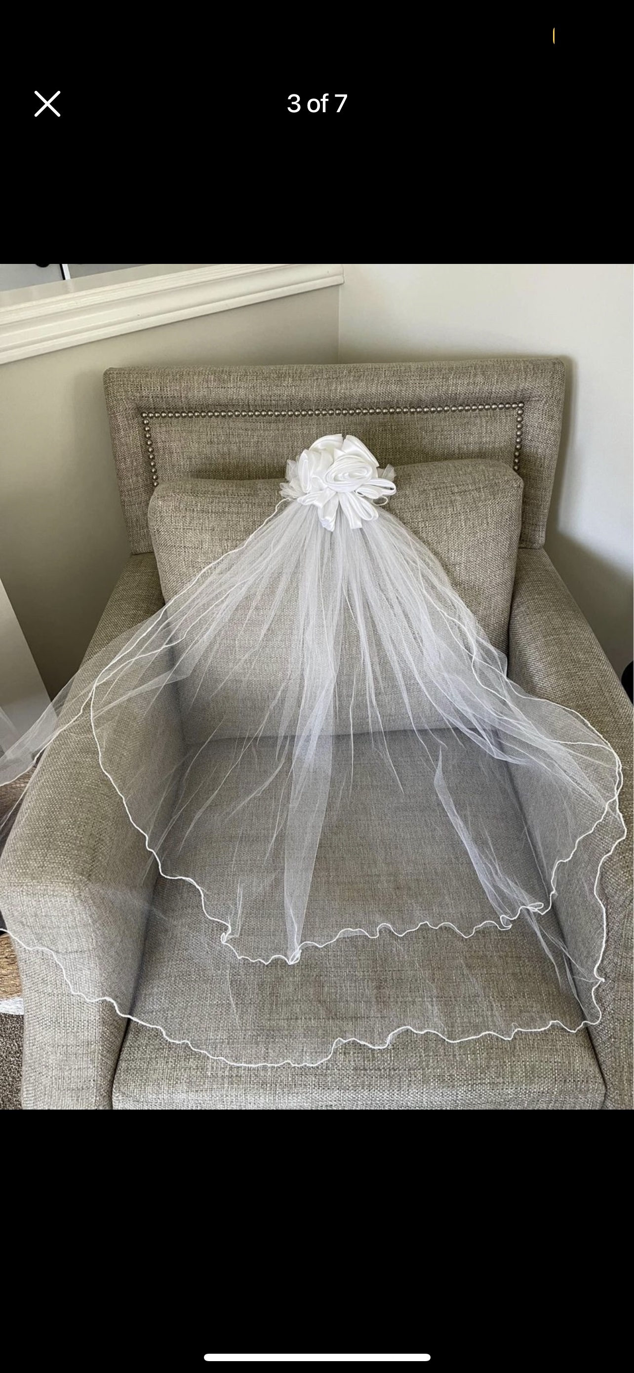 WEDDING VEIL image indicator(3)