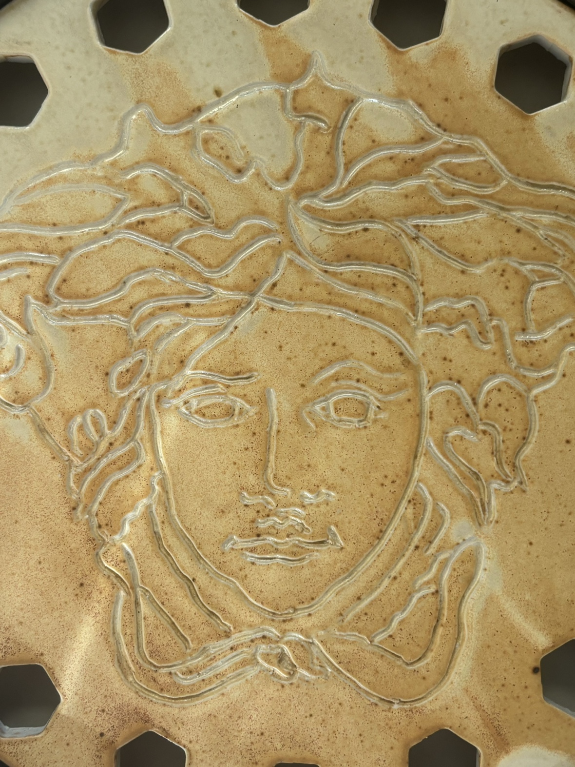 Medusa —Porcelain-Steal Ring - photo 3