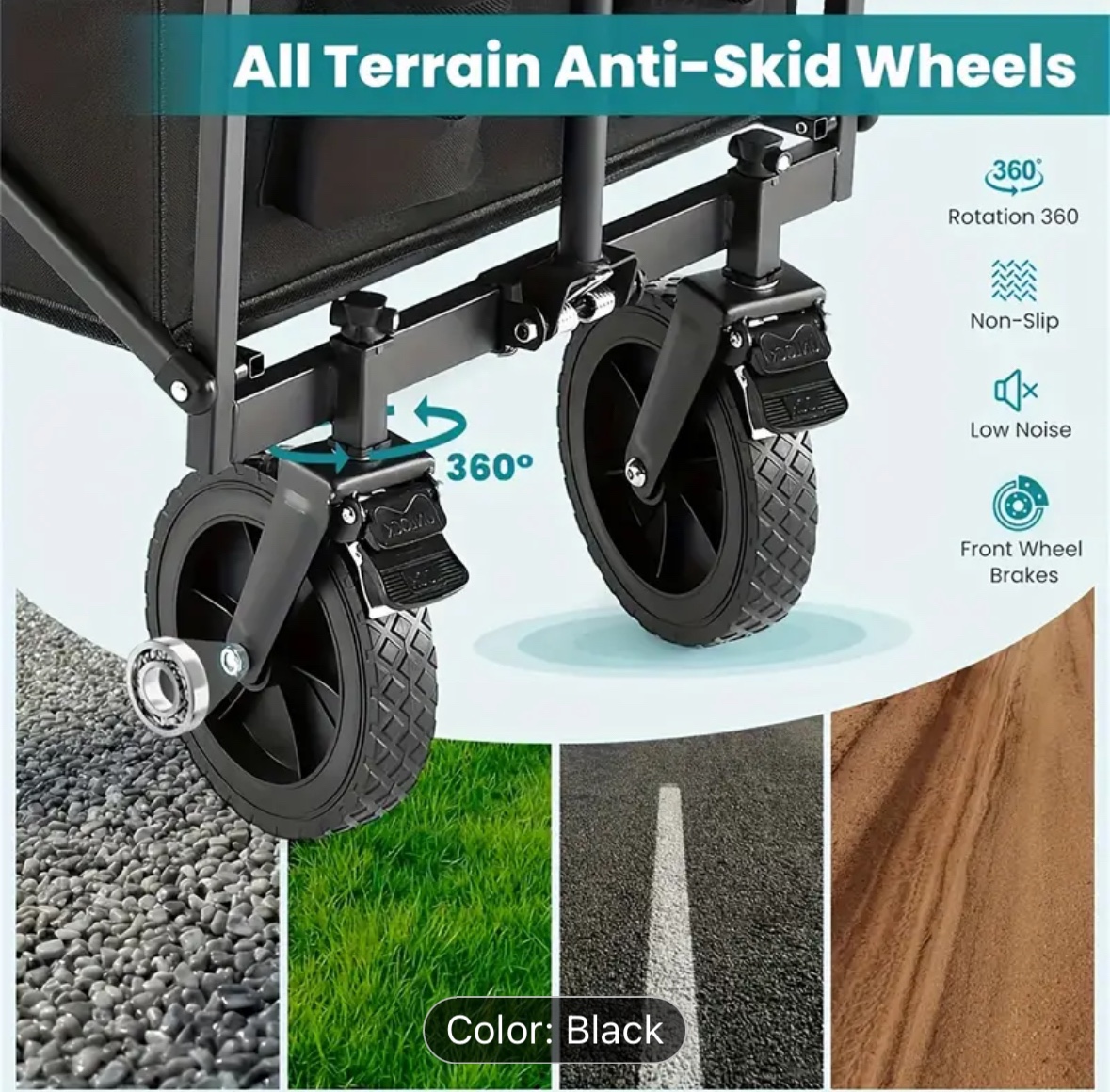 Foldable Rolling Cart - photo 5
