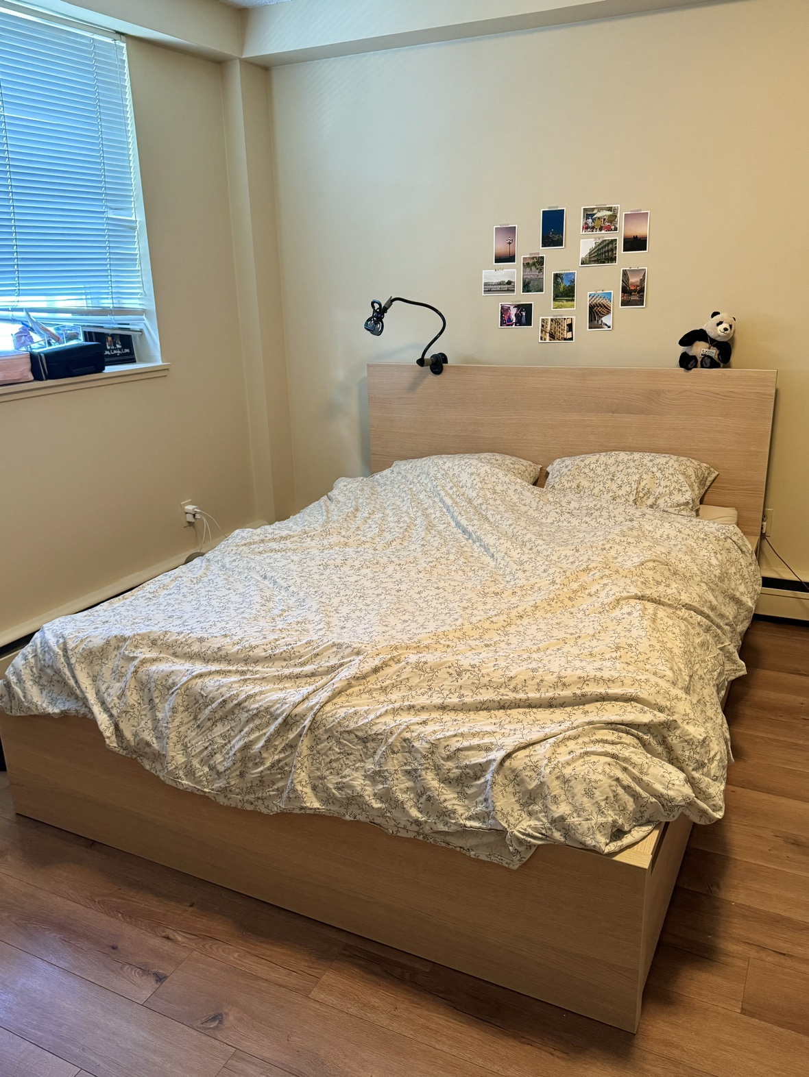 IKEA QUEEN BED FRAME + mattress - photo 3
