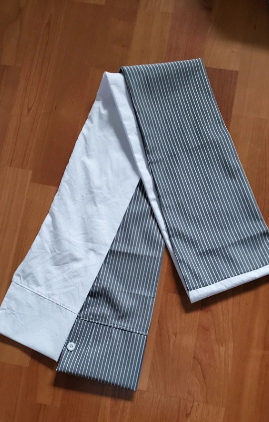 Korean style asymmetrical shirt image indicator(4)