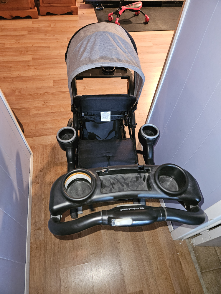 Sit n stand double stroller - photo 2