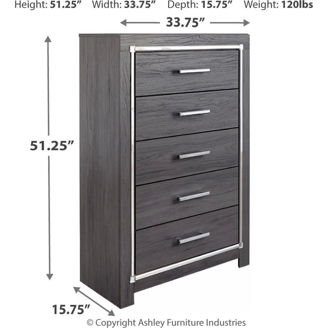 Pickup ASAP Ashley furniture “Lodanna” chest of drawers - photo 3