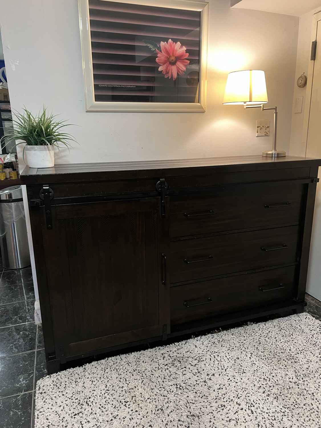 Sliding Barndoor Dresser - Like New Cond. - Delivery Extra