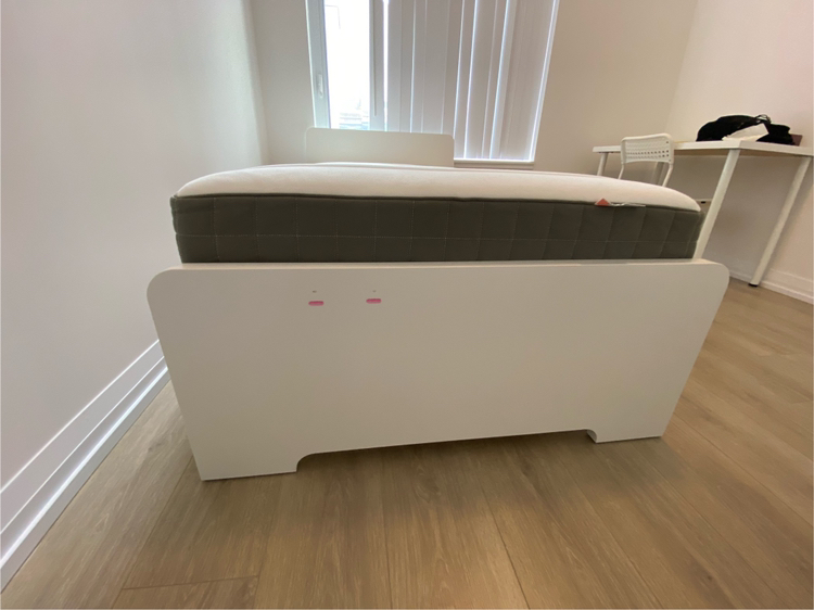 Bed frame & mattress, twin - photo 4