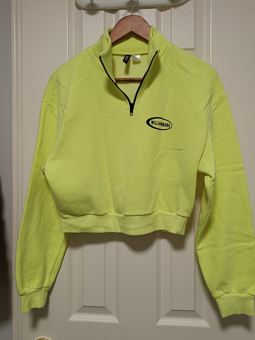 H&M croptop Activewear (Neon Green) image indicator(2)