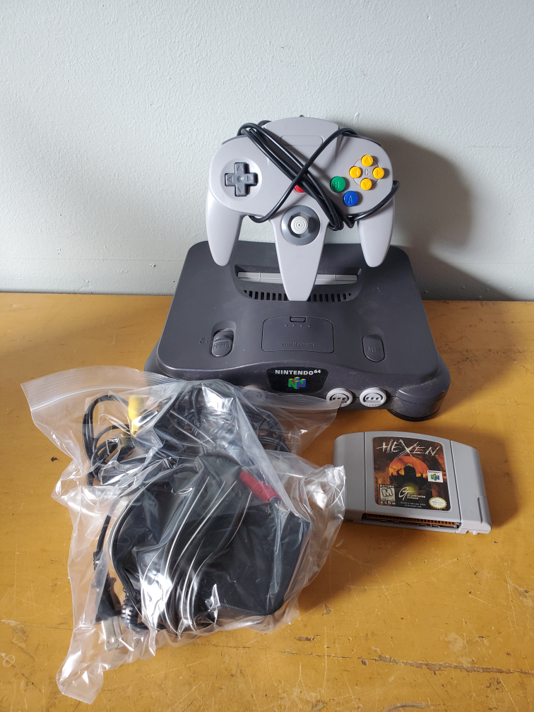Nintendo 64 N64 Vintage Console Video game Retro COLLECTIBLE image indicator(2)