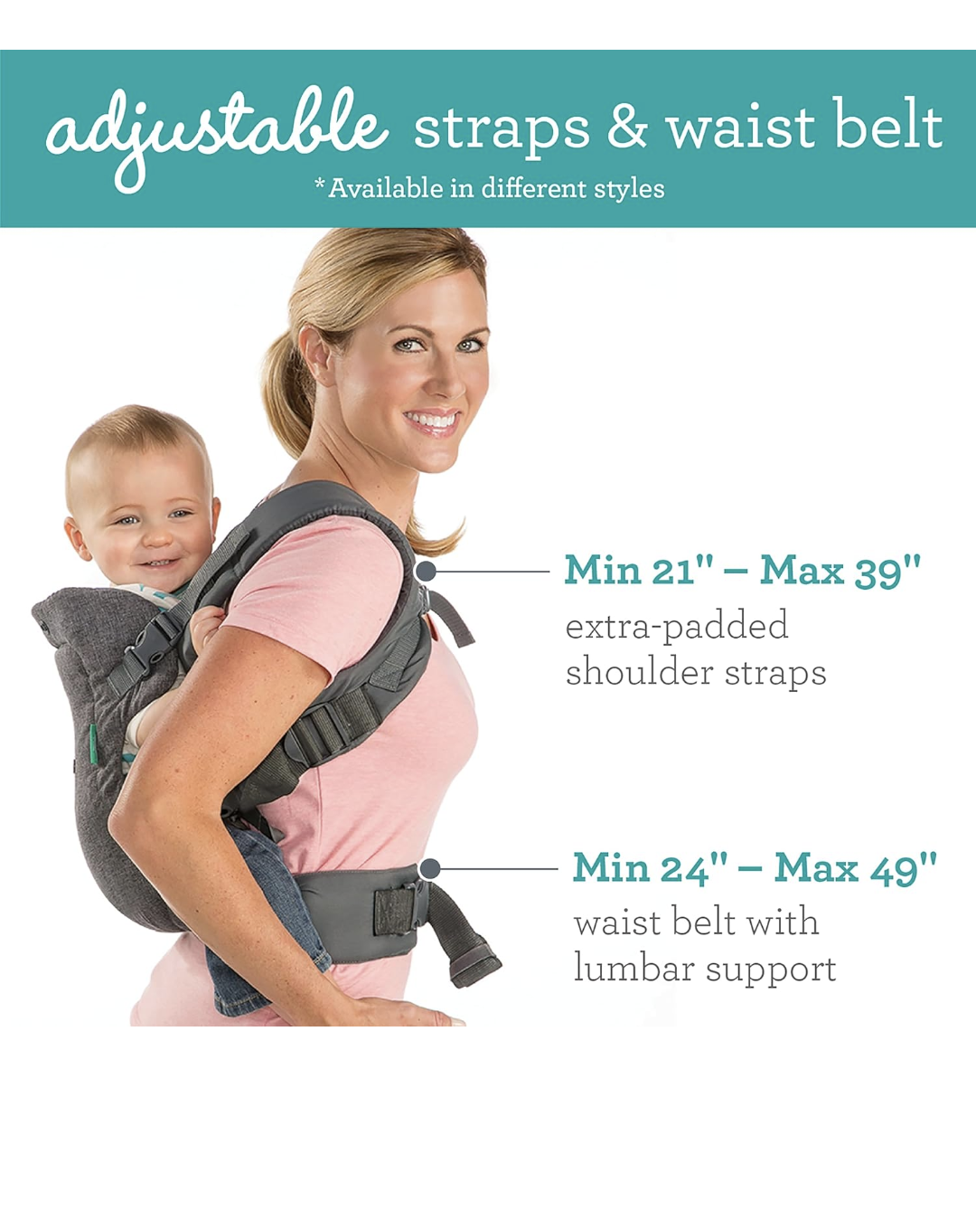 New Infantino Flip  4-in-1 Baby Carrier image indicator(4)
