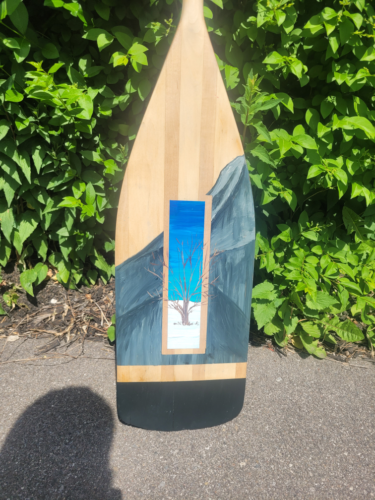 reclaimed Paddle wall art