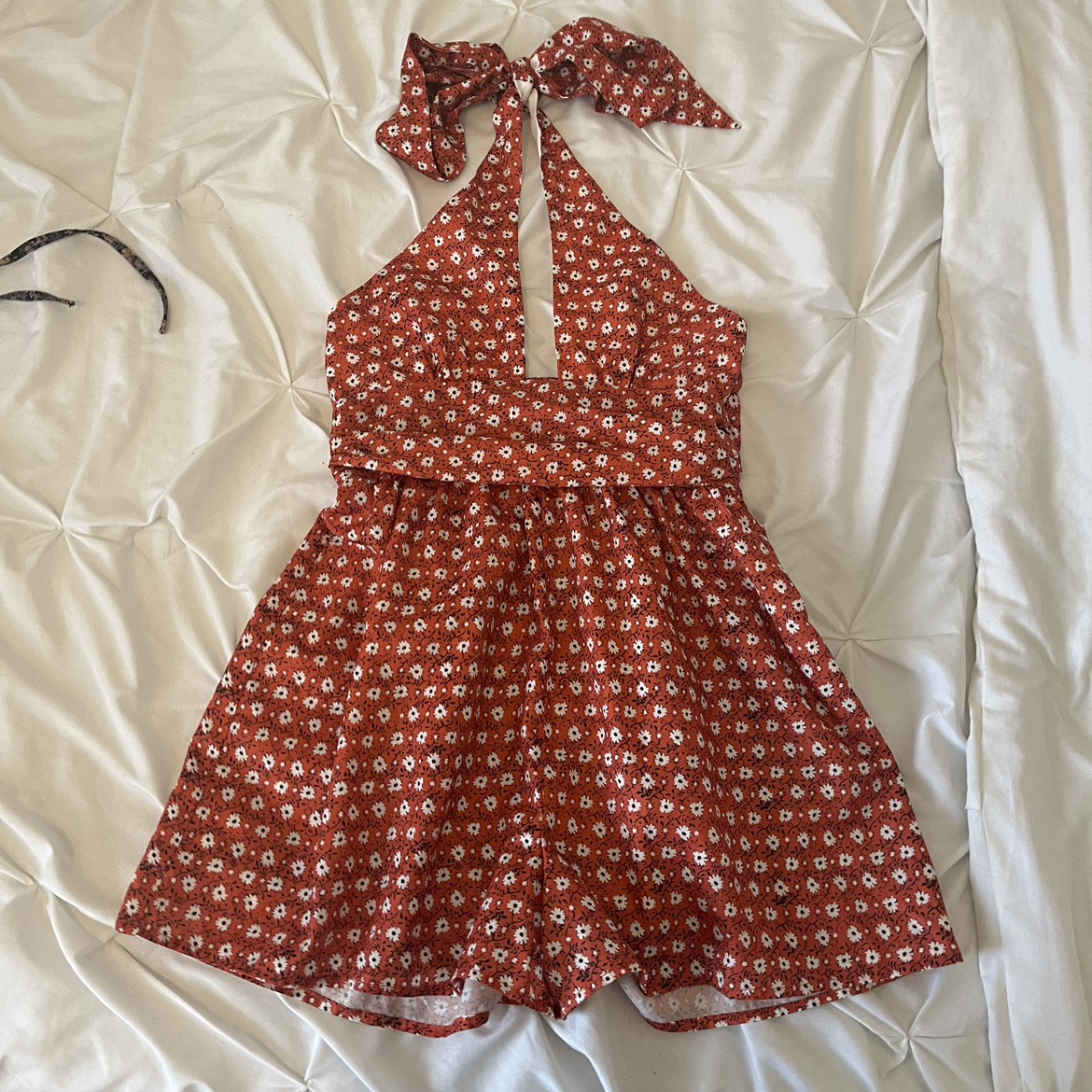 Urban outfitters halter romper thumbnail