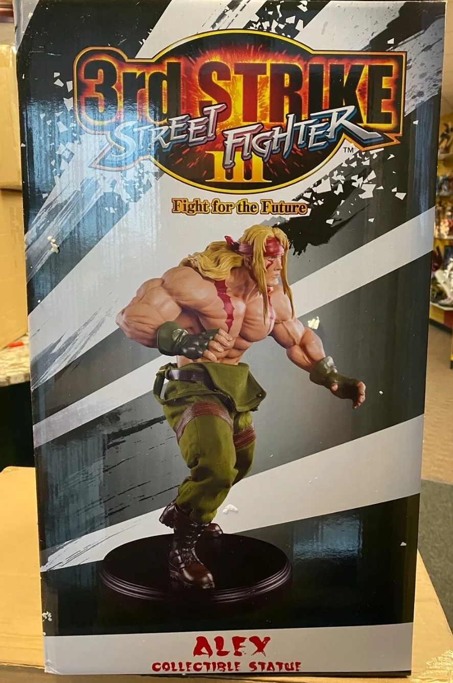 STREET FIGHTER ALEX 3rd STRIKE STATUE 30TH ANNIVERSARY - photo 3