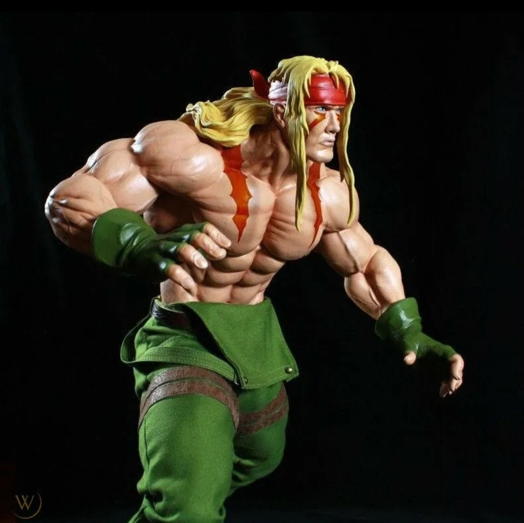 STREET FIGHTER ALEX 3rd STRIKE STATUE 30TH ANNIVERSARY - photo 4
