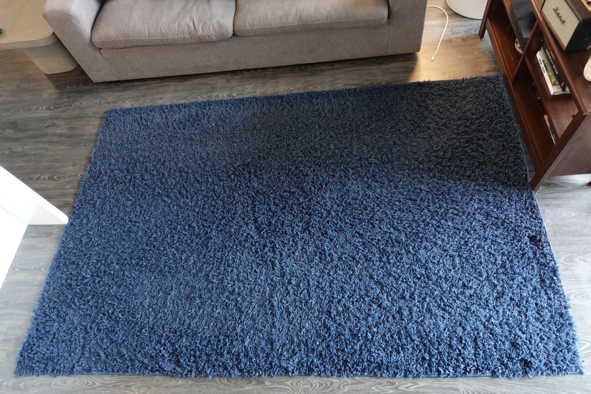 Blue Shag Rug- Moving Out Sale! - photo 3