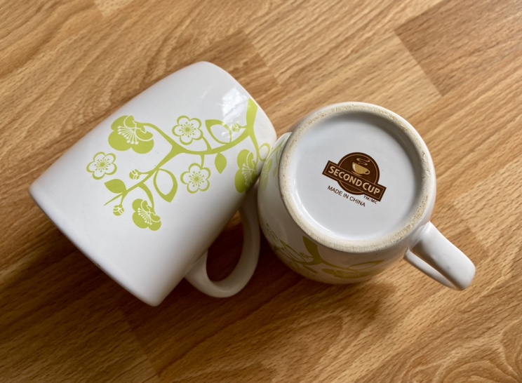 SECOND CUP Coffee Mugs/ Tea Cups $2.00 each image indicator(4)