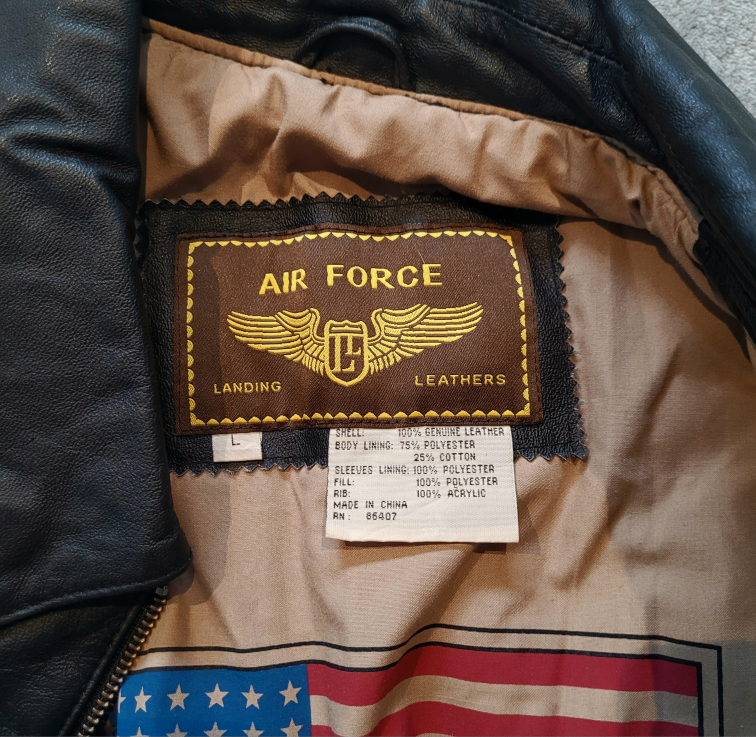 Pilot Black Leather Jacket - photo 3