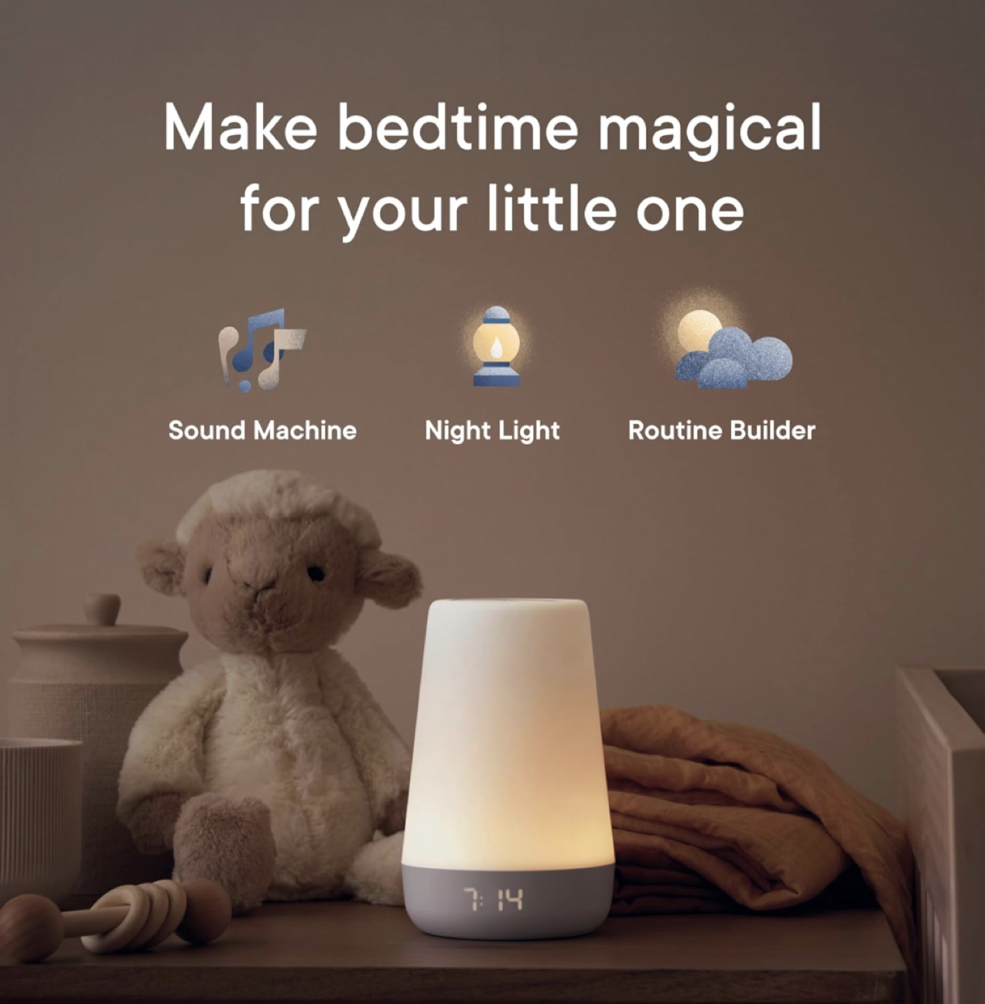 Hatch Rest Baby Sound Machine, Night Light - photo 2