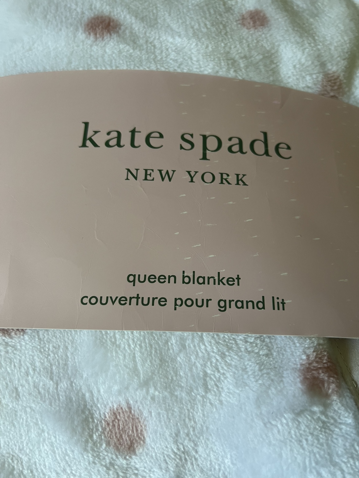 Kate spade blanket (queen size) - photo 2