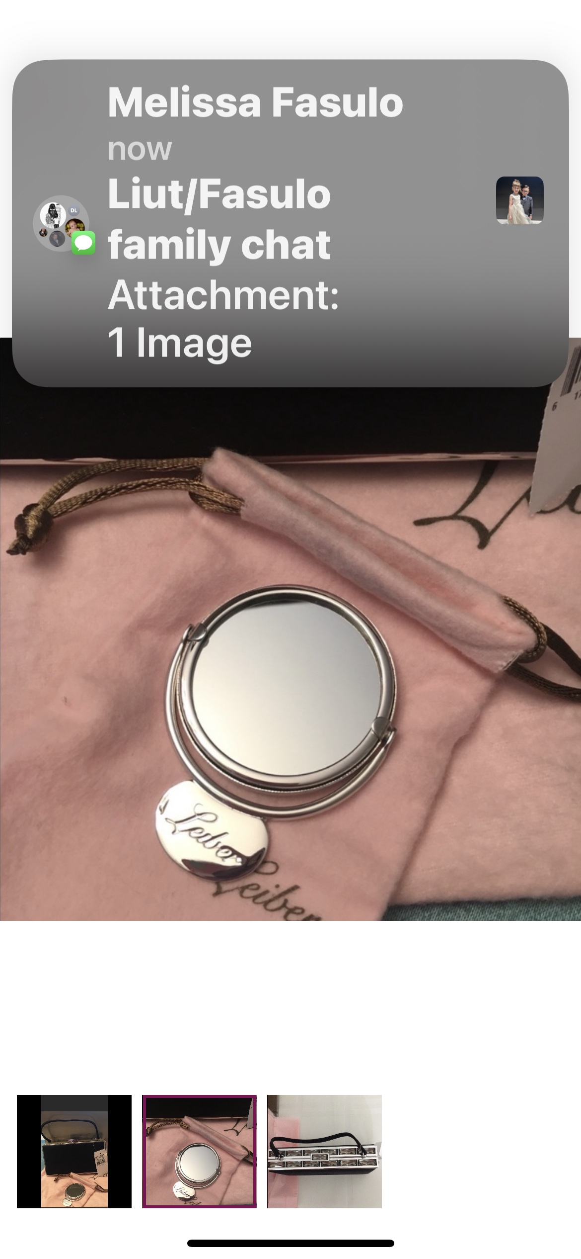 JUDITH LEIBER /SATIN EVENING BAG/NEW-AUTHENTIC image indicator(2)