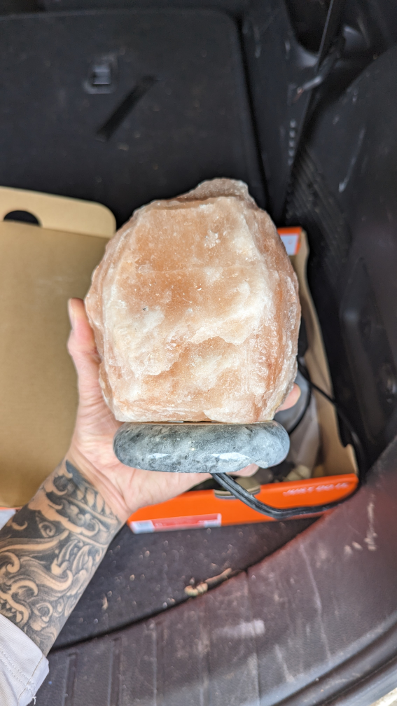salt lamp