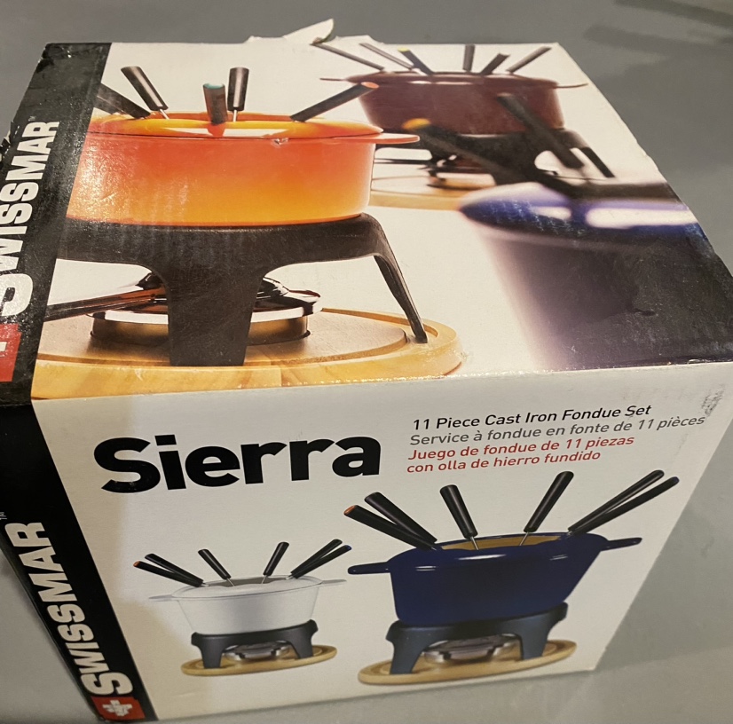 Cast Iron Fondue set