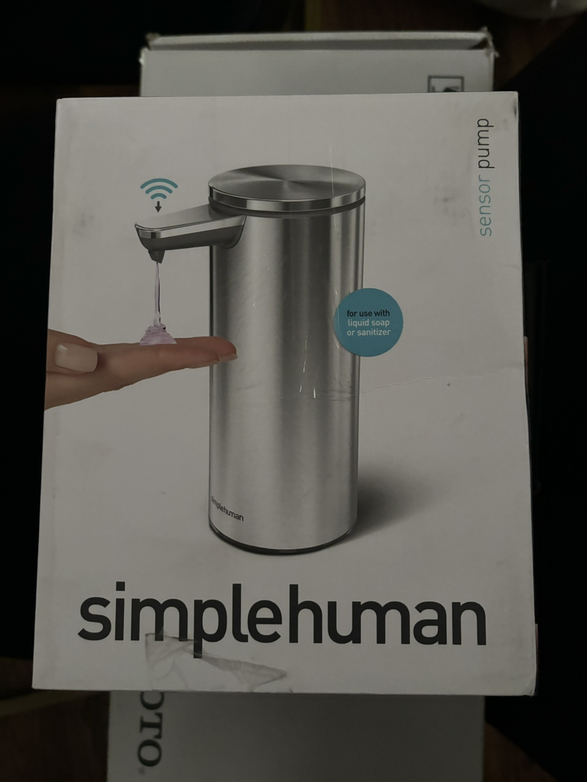 Simplehuman rechargeable-sensor-pump-9-fl-oz soap dispenser
