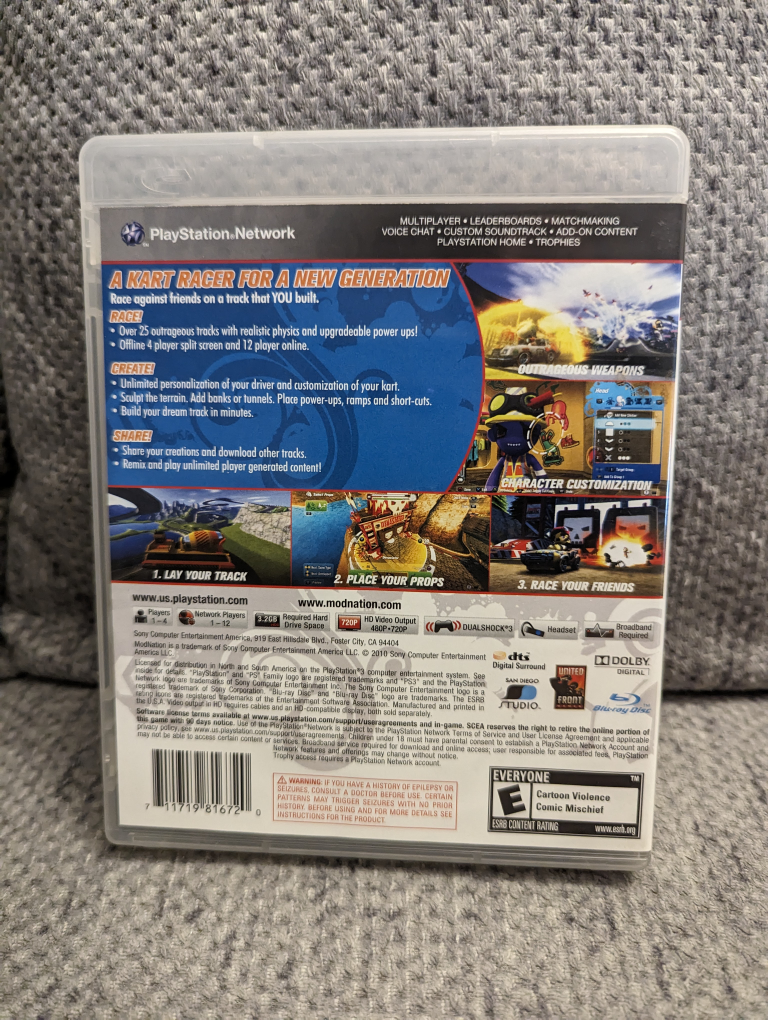 PS3 Game - ModNation Racers image indicator(2)