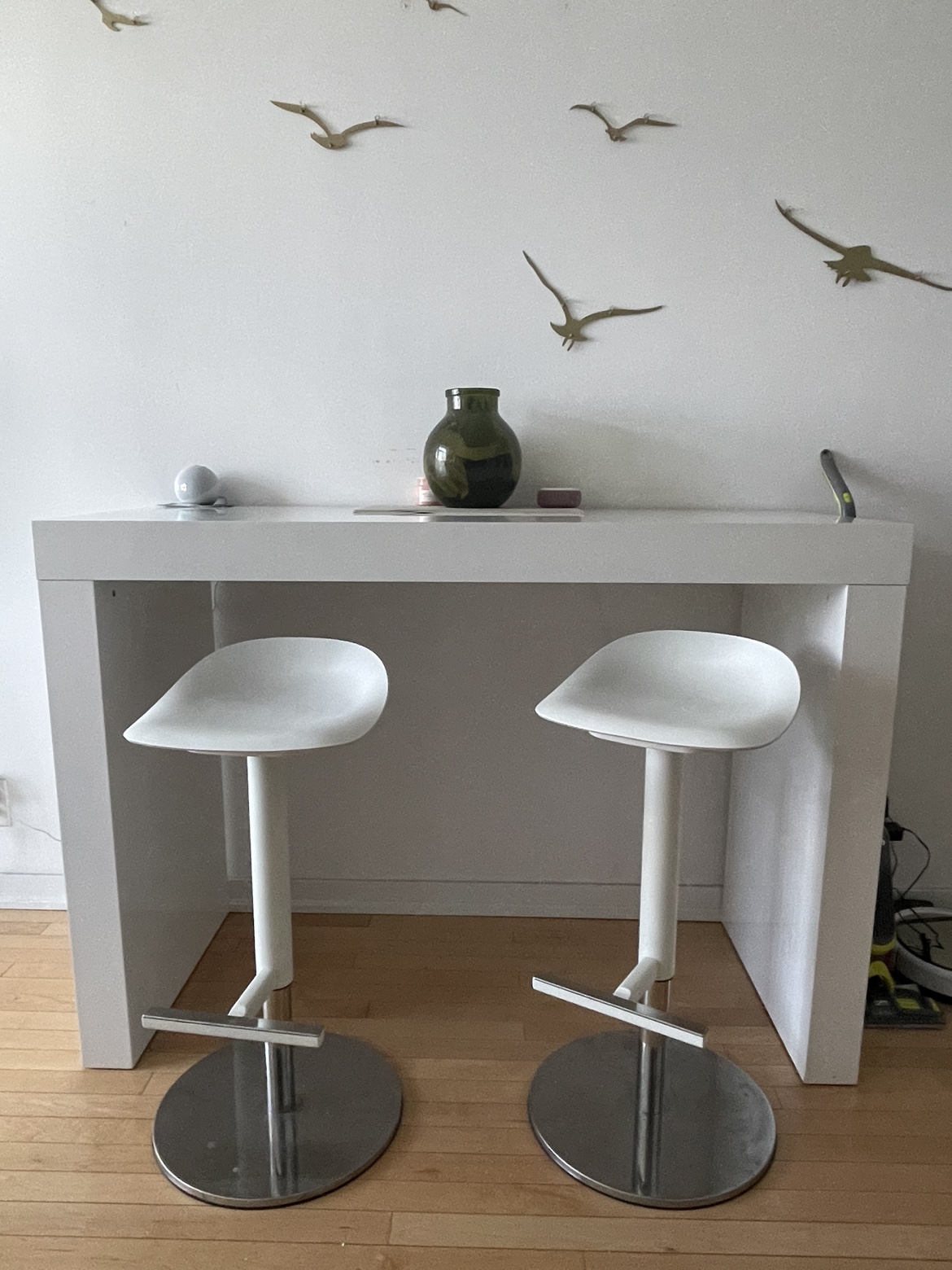 BAR TABLE AND STOOLS (Moving Out Sale)