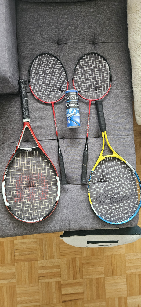 Set of 4 Rackets. - photo 2