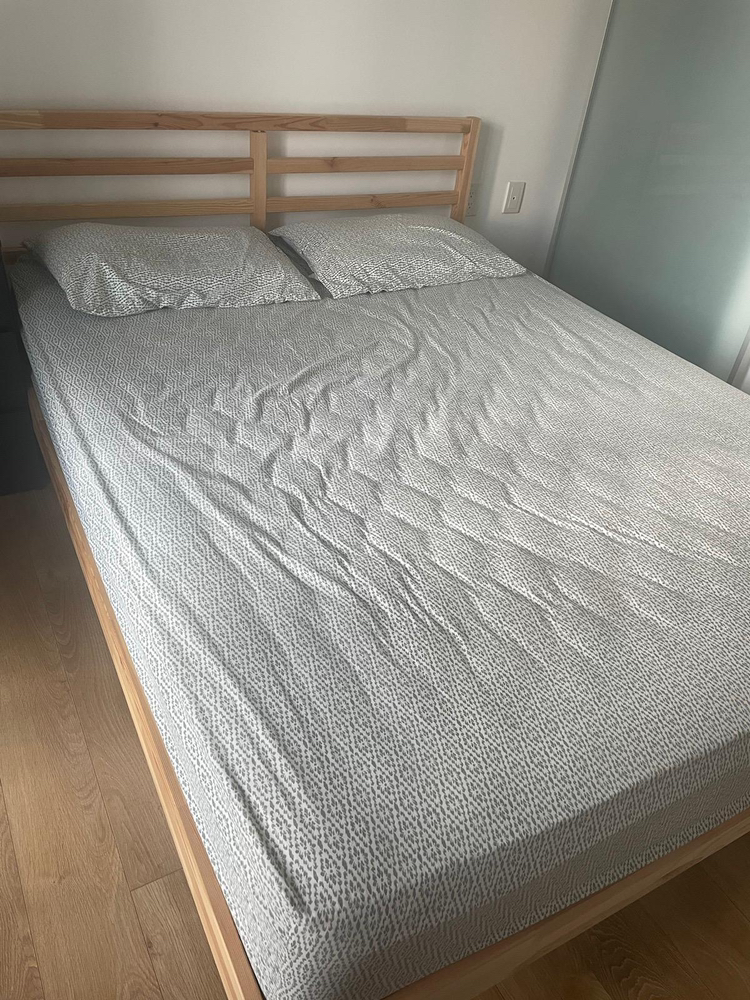 IKEA Tarva queen size bed - photo 2