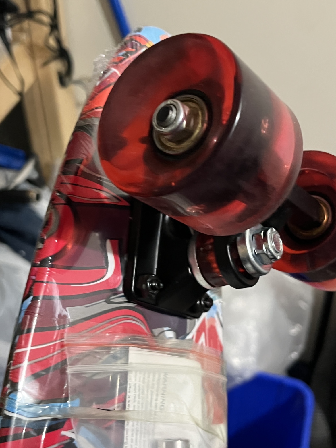 Skateboard for Kids 22'' Mini Cruiser Skateboards & LED Wheels image indicator(4)