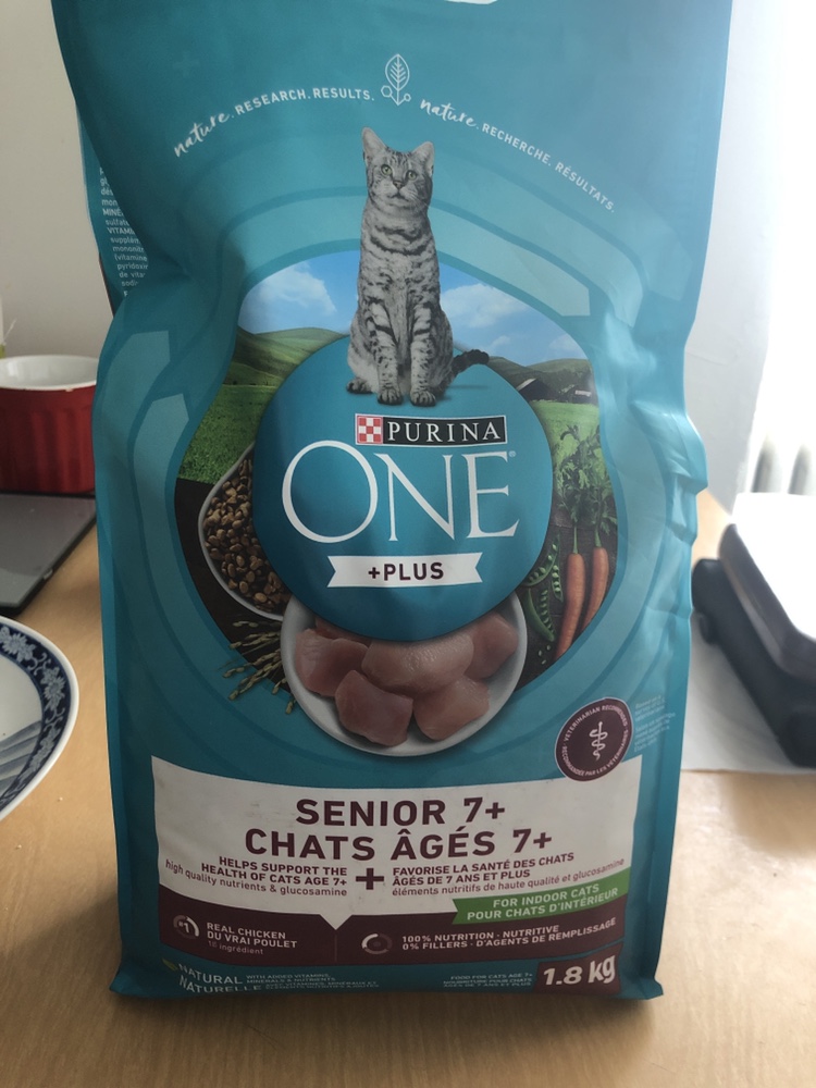 Purina one Plus cat food #Freecycle thumbnail