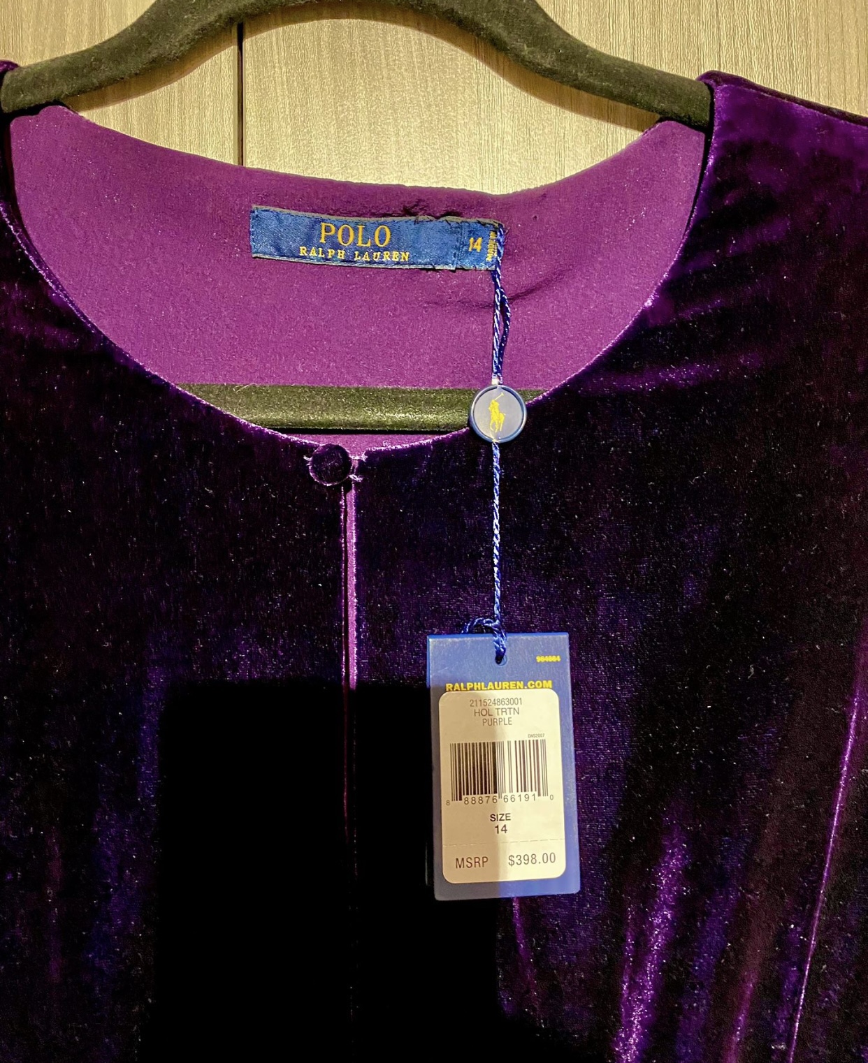 new velvet dress dark purple image indicator(4)