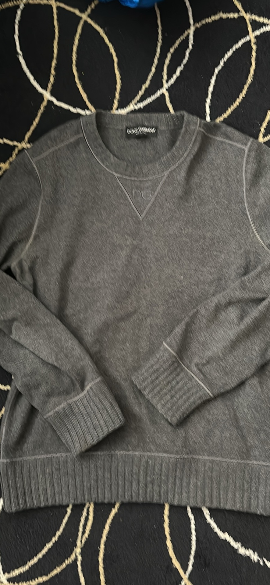 D&G Authentic Cashmere Sweater (grey, L) thumbnail