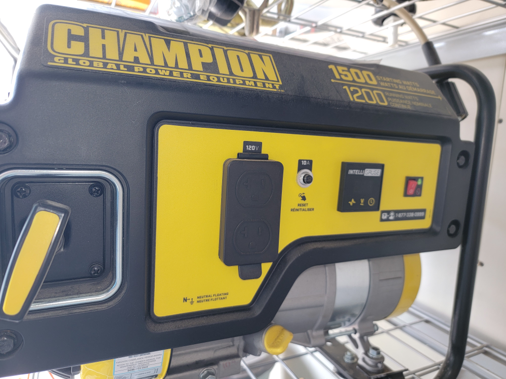 MOVING SALE - 1500/1200 Champion power generator thumbnail