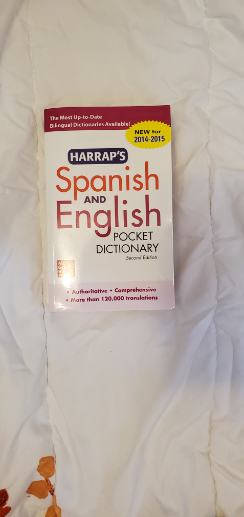 Spanish Dictionary - Never Used thumbnail