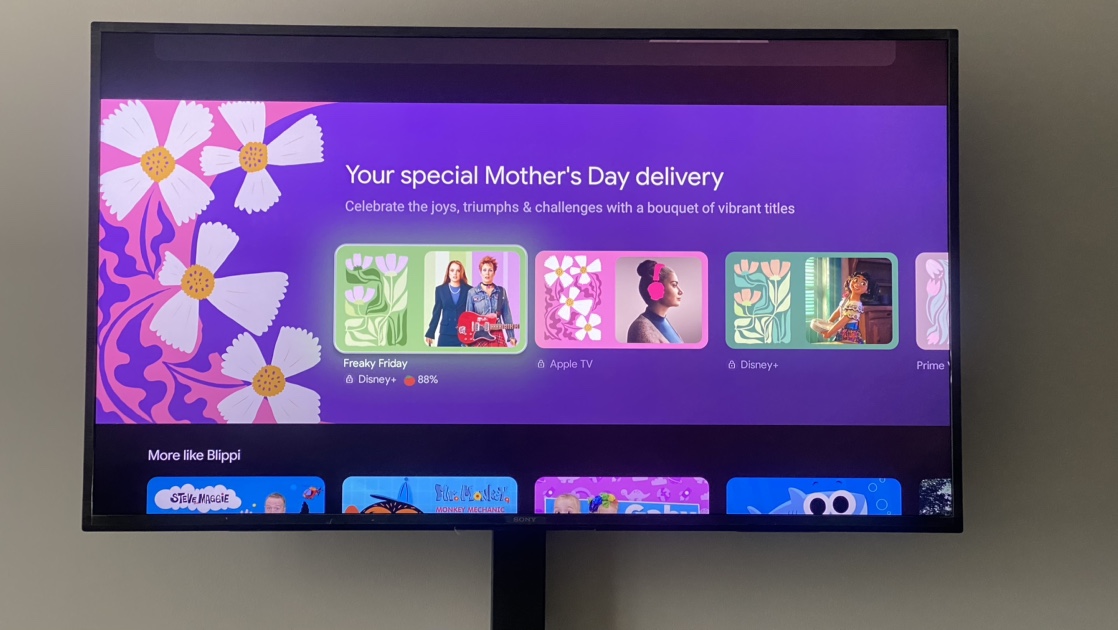 Sony X75K 55" 4K UHD HDR LED Smart Google TV (KD55X75K)
