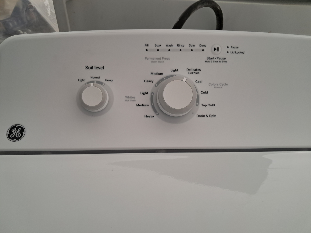 Electric washer less than 1 yr old