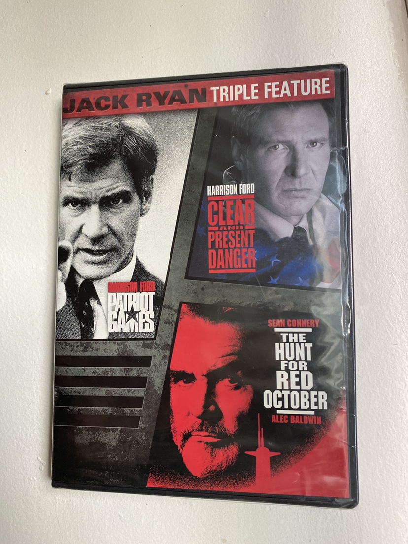 Jack Ryan Triple Feature DVD thumbnail