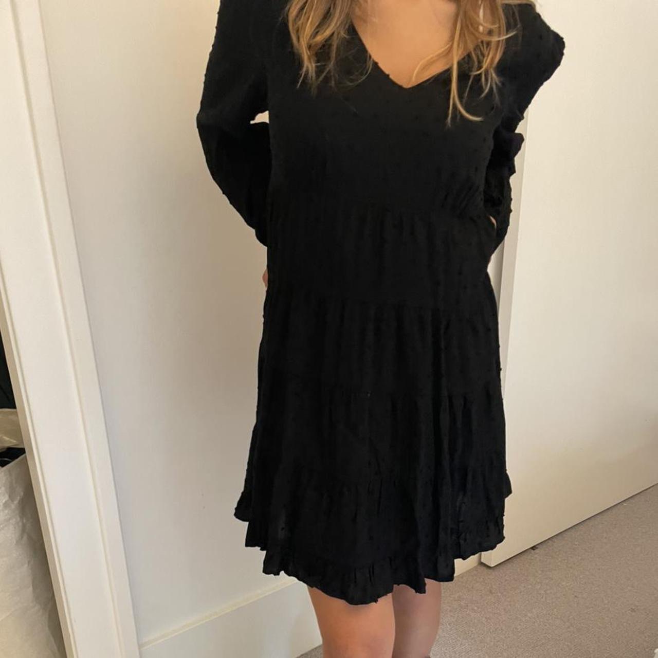 Urban Outfitters Black Long Sleeve Mini Dress - photo 2