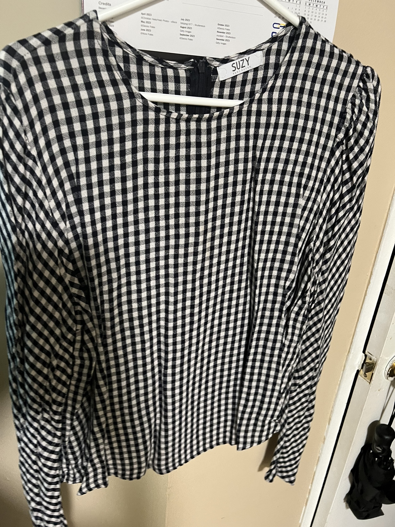 Ladies long sleeve blouse thumbnail