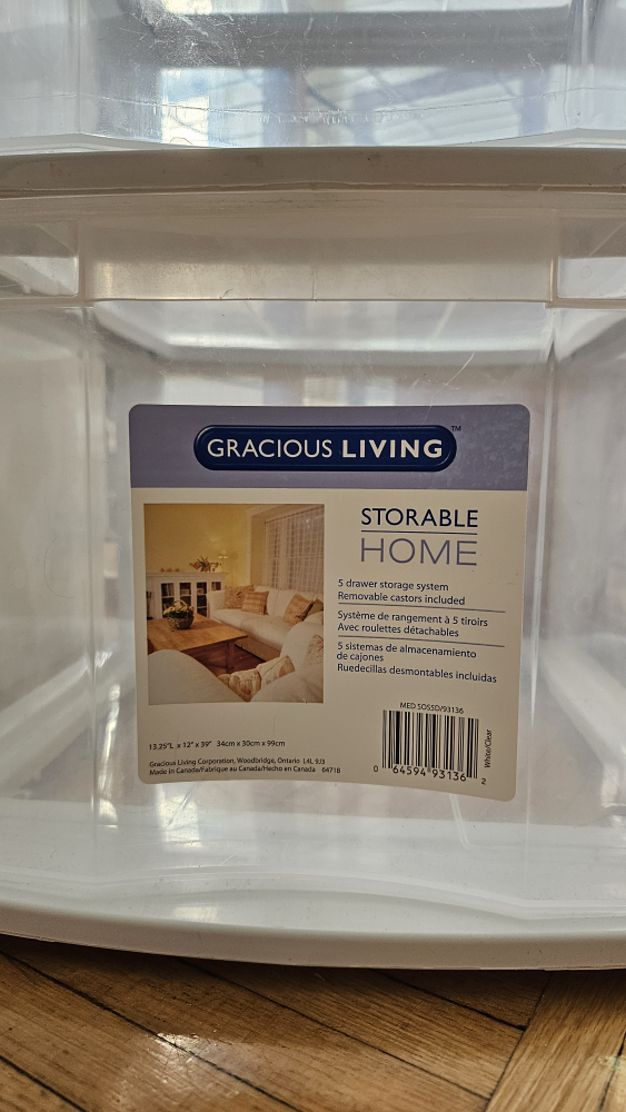 5 drawer storage - photo 2