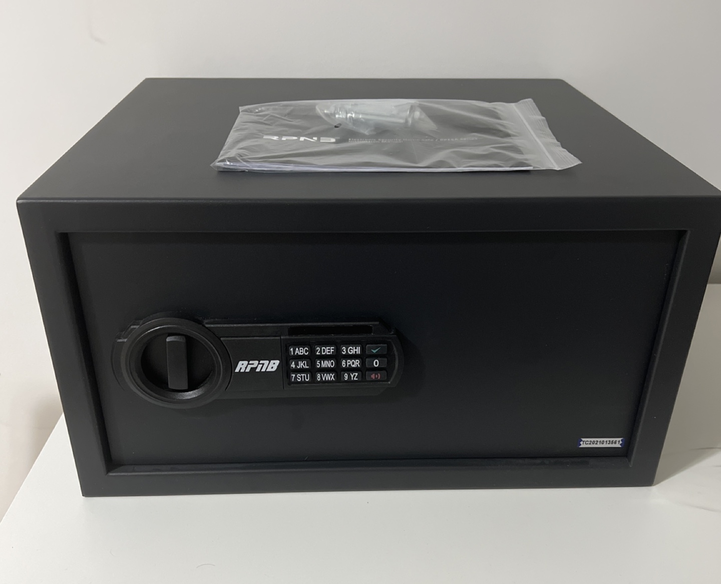 Steel Money Box, Safe, 1.0 Cubic Feet, RPNB