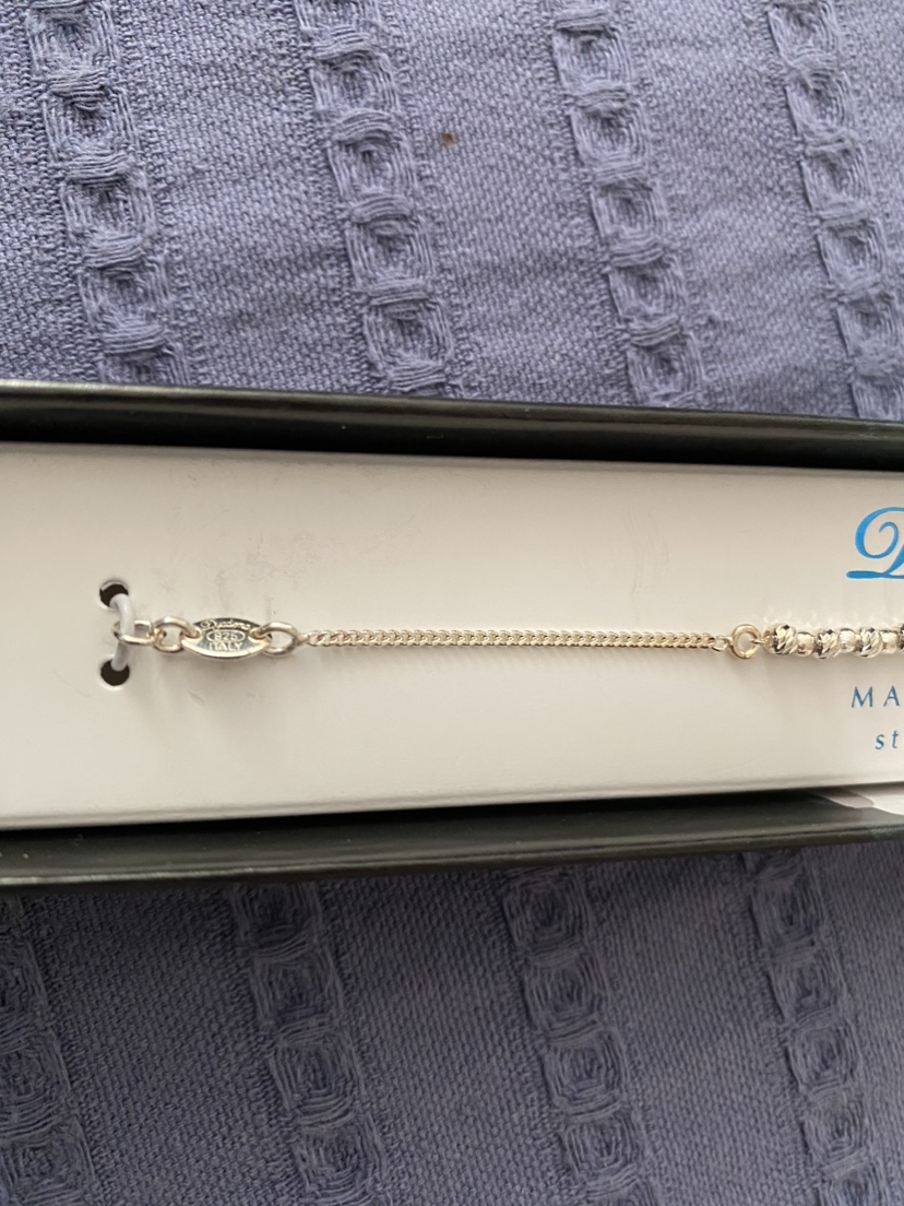 NIB Mother’s Day 925 Sterling Silver Dyadema Italian Bracelet image indicator(3)