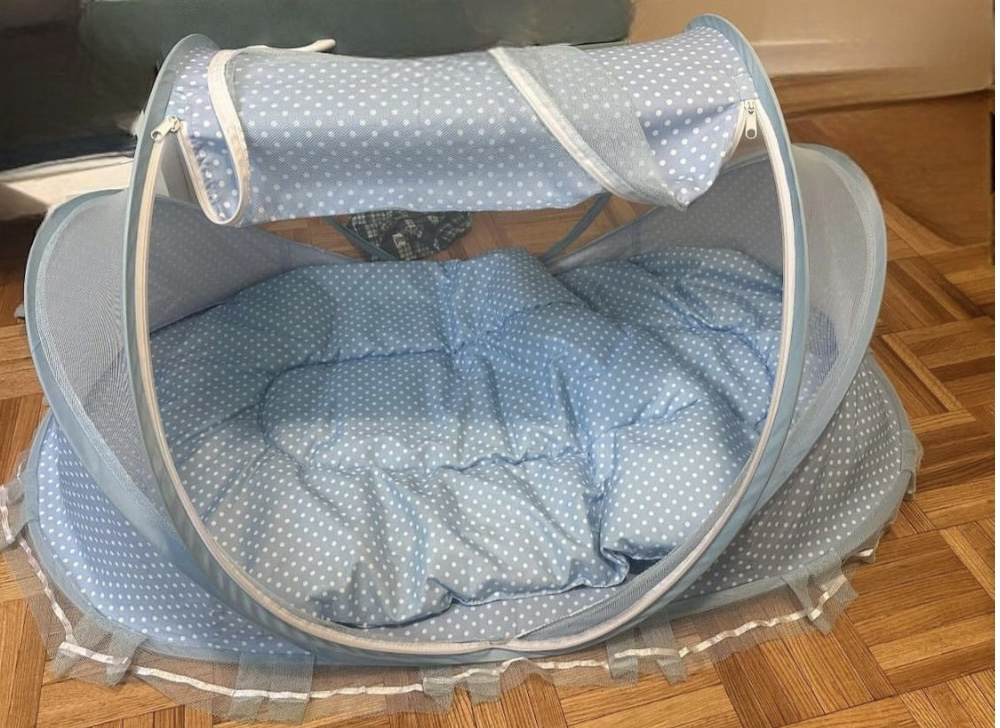 Portable Crib Bed for Baby with net 🧡